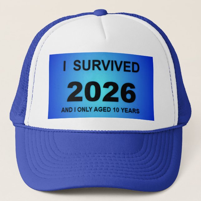 Boné Eu Sobrevivi 2026 (Frente)