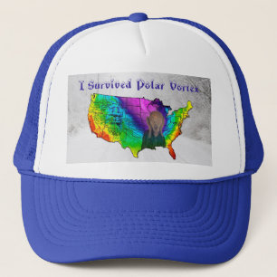 Boné Eu Sobrevivi ao Vórtice Polar