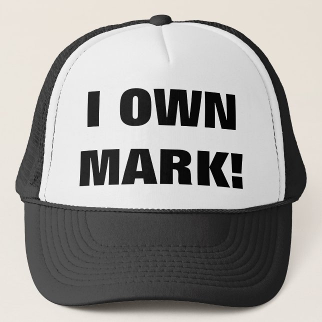 BONÉ EU SOU A MARCA! (Frente)