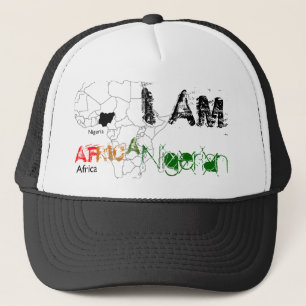 Boné EU SOU, AF, RIC, A, nigeriano