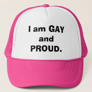 Boné Eu sou ALEGRE e ORGULHOSO