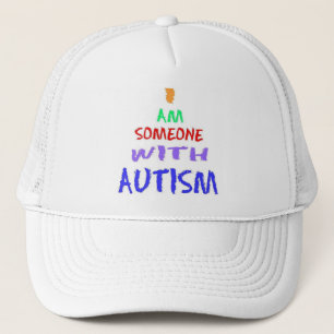 Boné "EU SOU ALGUÉM COM o AUTISMO" (pintado)