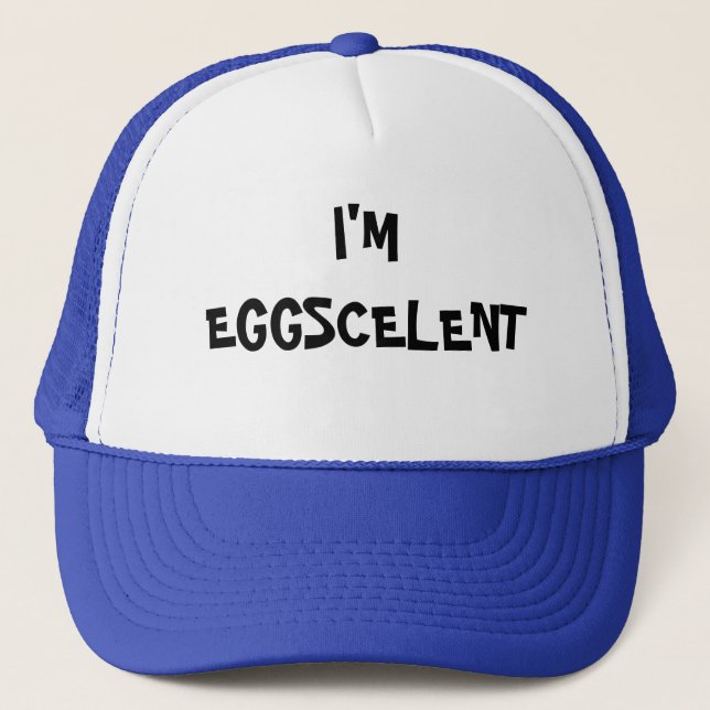 Boné Eu sou Eggscelent (Frente)