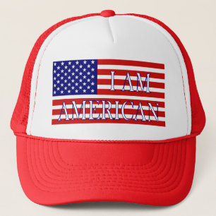 Boné Eu sou o American Hat