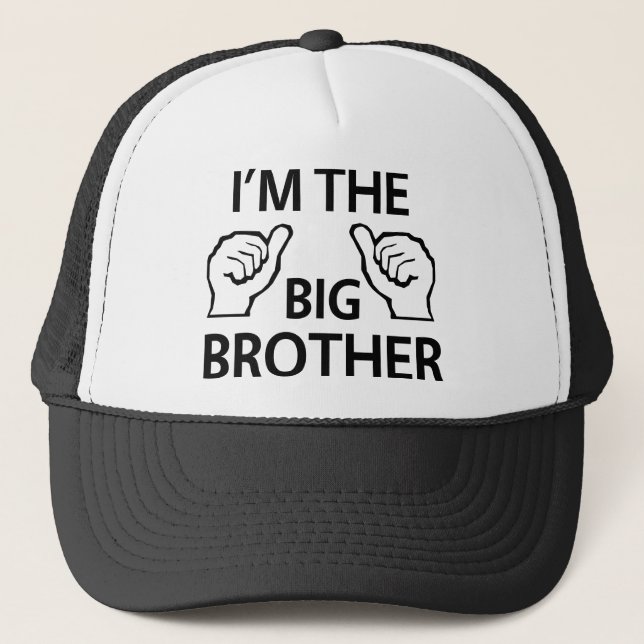 Boné Eu sou o big brother (Frente)