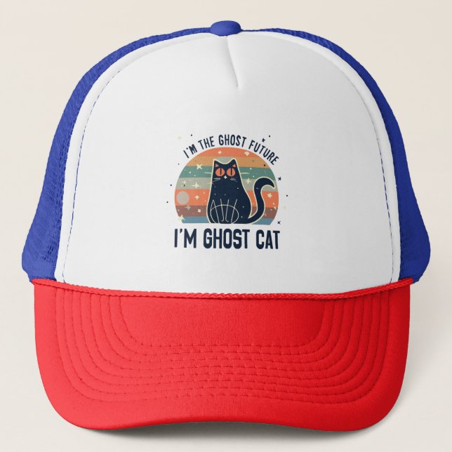 BONÉ EU SOU O FUTURO FANTASMA, GATO FANTASMA (Frente)