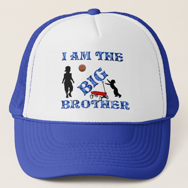 BONÉ EU SOU O GRANDE IRMÃO TRUCKER HAT * (Frente)