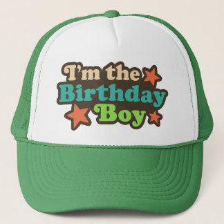 Boné Eu sou o menino de aniversário