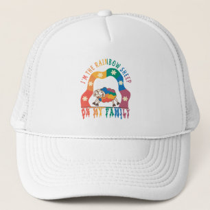 Boné Eu sou o Rainbow Sheep da minha família - Orgulho
