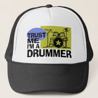 Boné Eu sou um chapéu de baterista