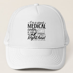 Boné Eu sou um programador de ICD com código médico Exc