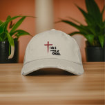 Boné Eu sou uma Criança de Deus bordado o chapéu<br><div class="desc">Este boné é um lembrete da nossa identidade em Cristo. "Mas tantos quanto o receberam,  a eles deram o poder de se tornar os filhos de Deus,  mesmo para eles que acreditam em Seu nome." John 1:12,  KJV.</div>