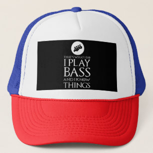 Boné Eu Toco Violão Bass Engraçado