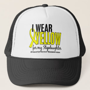 Boné Eu visto o amarelo para minha endometriose da