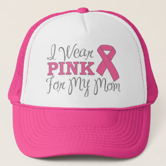 Boné Eu visto o rosa para minha mamã (versão