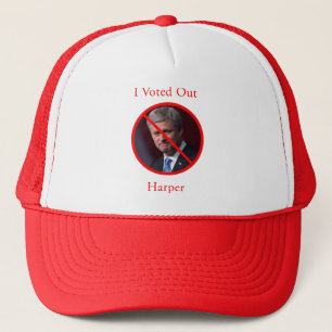 Boné Eu Votei Para Fora Harper
