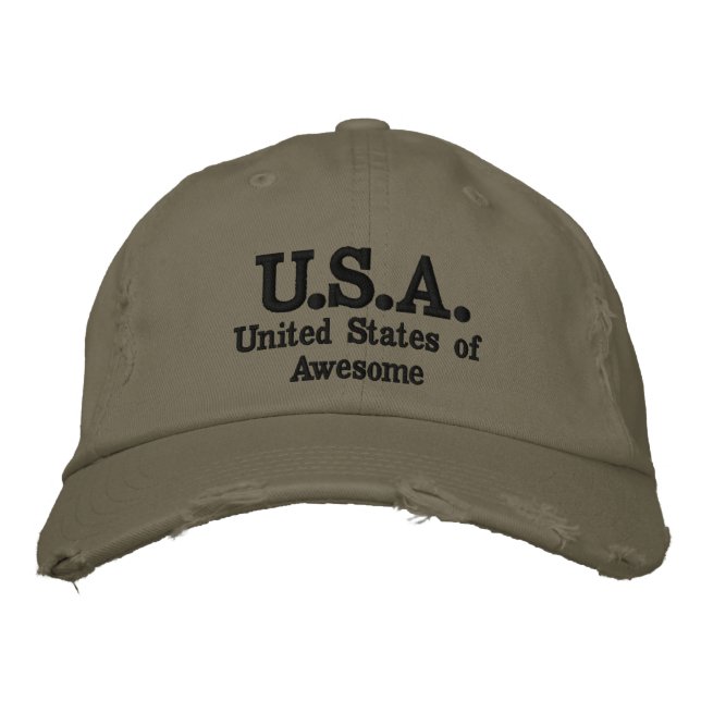 Boné EUA ( Estados Unidos Incríveis) por JHT (Frente)