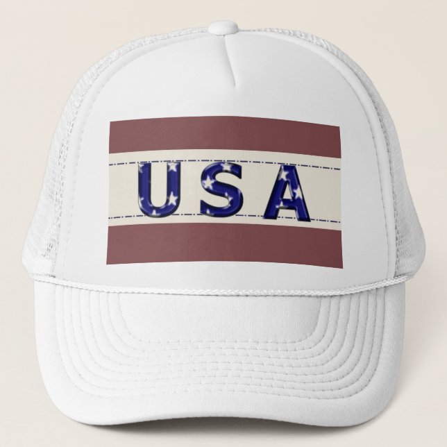 Boné EUA Stars and Stripes Hat (Frente)