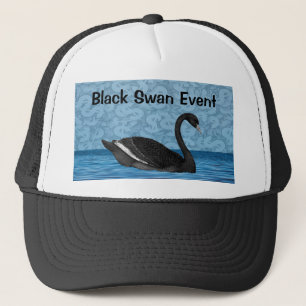 Boné Evento Swan Negro