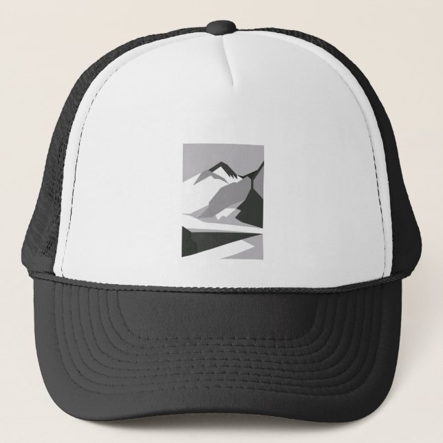 Boné Everest - preto (Frente)