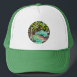 Boné Everglades National Park Watercolor<br><div class="desc">Veja esta ilustração maravilhosa de aquarela do Parque Nacional Everglades e prepare-se para algumas aventuras! Veja meu compro por mais designs também!</div>