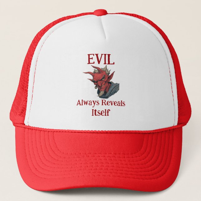 Boné Evil Trucker Hat (Frente)