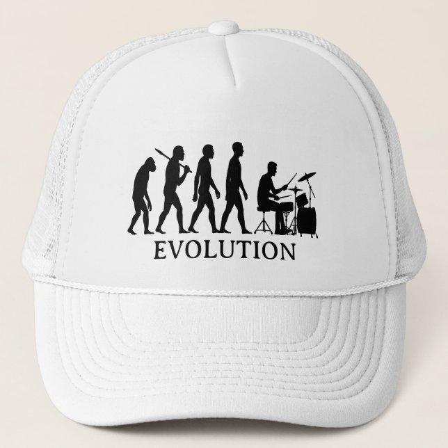 Boné Evolução do Baterista (Frente)