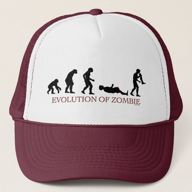 Boné Evolução do Zombie (Frente)