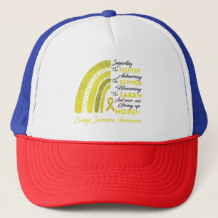 Boné Ewing Sarcoma Warrior Apoiando a Luta