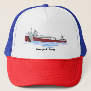 Boné Excelente Lagos Freighter George A. Sloan Key GLF