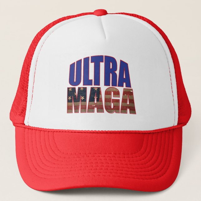 Boné Excelente 💡 suporte do Ultra MAGA Trump nos EUA (Frente)