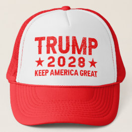 Boné Excelente Trump 2028 Keep America