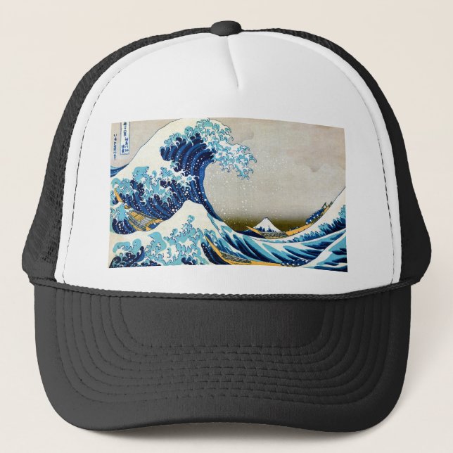 Boné Excelente Wave de Kanagawa (Frente)