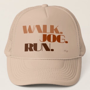 Boné EXECUÇÃO DE TRABALHO DE WALK BROWN (fonte CHUNKY)