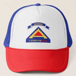 Boné Exército 7 dos Estados Unidos com 7 Passos do Infe