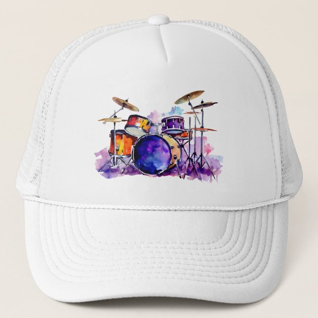 Boné Explosão Rítmica: Sonho de Um Percussionista (Frente)