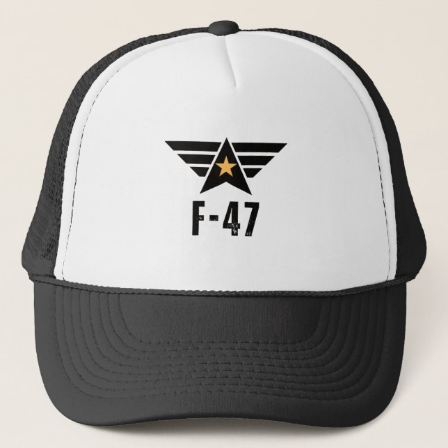 Boné f47 aeronaves de sexta geração (Frente)