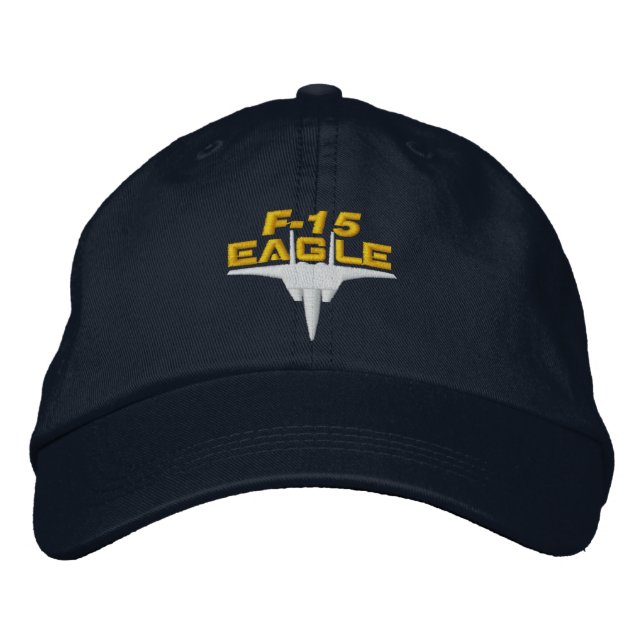 Boné F-15 Chapéu de Golfe de Águia Alta Tecnologia (Frente)
