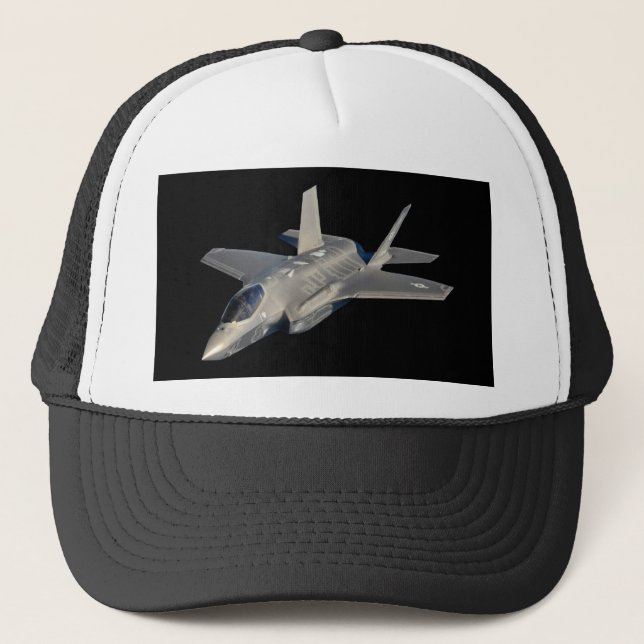 Boné F-35 Relâmpago II Combatente de Jato de Pantera (Frente)