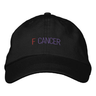 BONÉ F CANCER INCORPORADO BASEBALL HAT