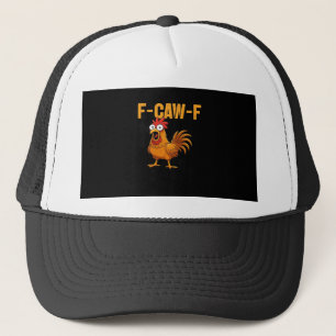 Boné F-Caw-F-Chicken Desenho Simples Essencial