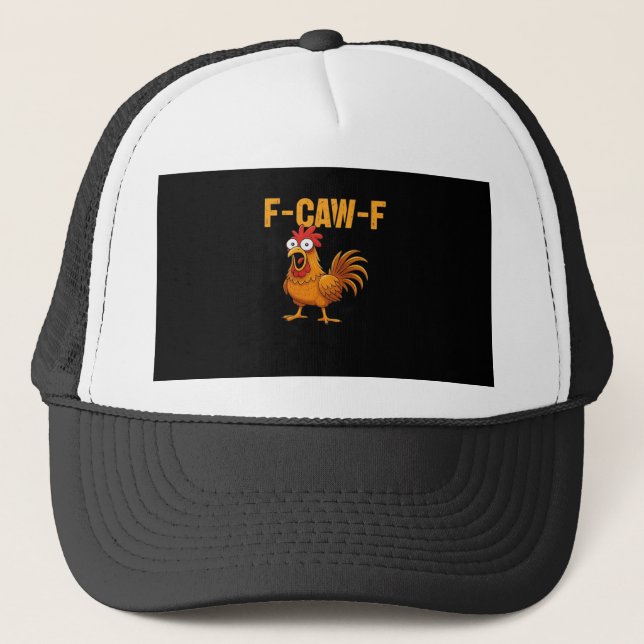 Boné F-Caw-F-Chicken Desenho Simples Essencial (Frente)