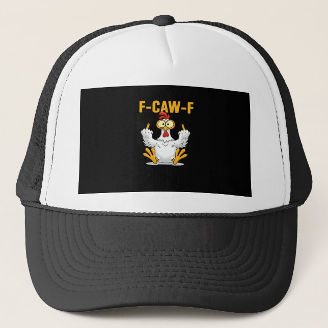 Boné F-Caw-F-Chicken Essential Funny Trendy (Frente)
