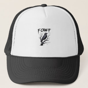 Boné F-Caw-F Corvo Engraçado Corvo Temporada Assustador