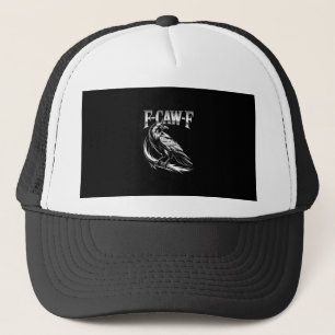 Boné F-Caw-F Crow Feminino Casual Fashion