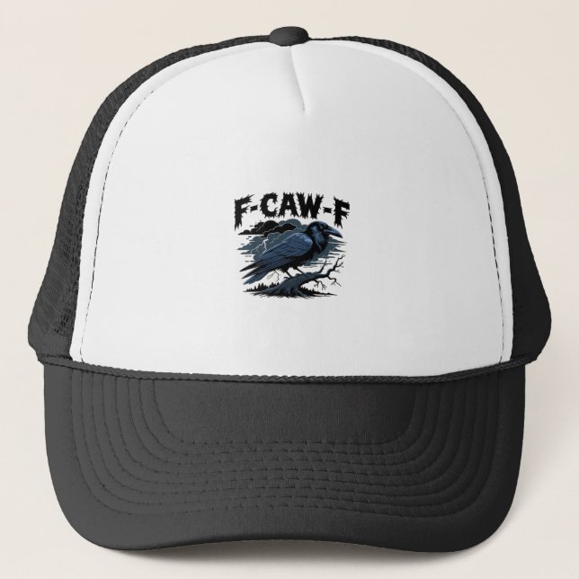 Boné F-Caw-F Design Minimalista Limpo (Frente)