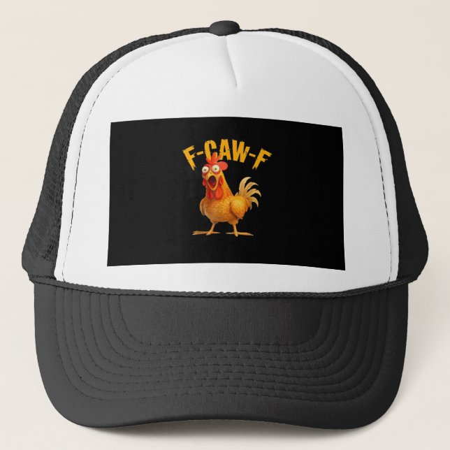 Boné F-Caw-F Frango Clássico Estilo Retro (Frente)
