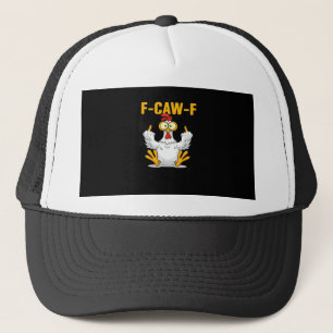 Boné F-Caw-F-Frango Essencial Divertido Moderno