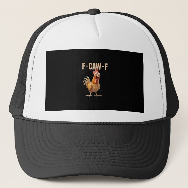 Boné F-Caw-F Frango Estilo Vintage (Frente)