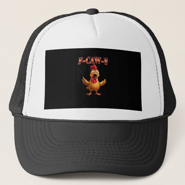Boné F Caw F Funny Chicken Classic Aesthetic Design (Frente)